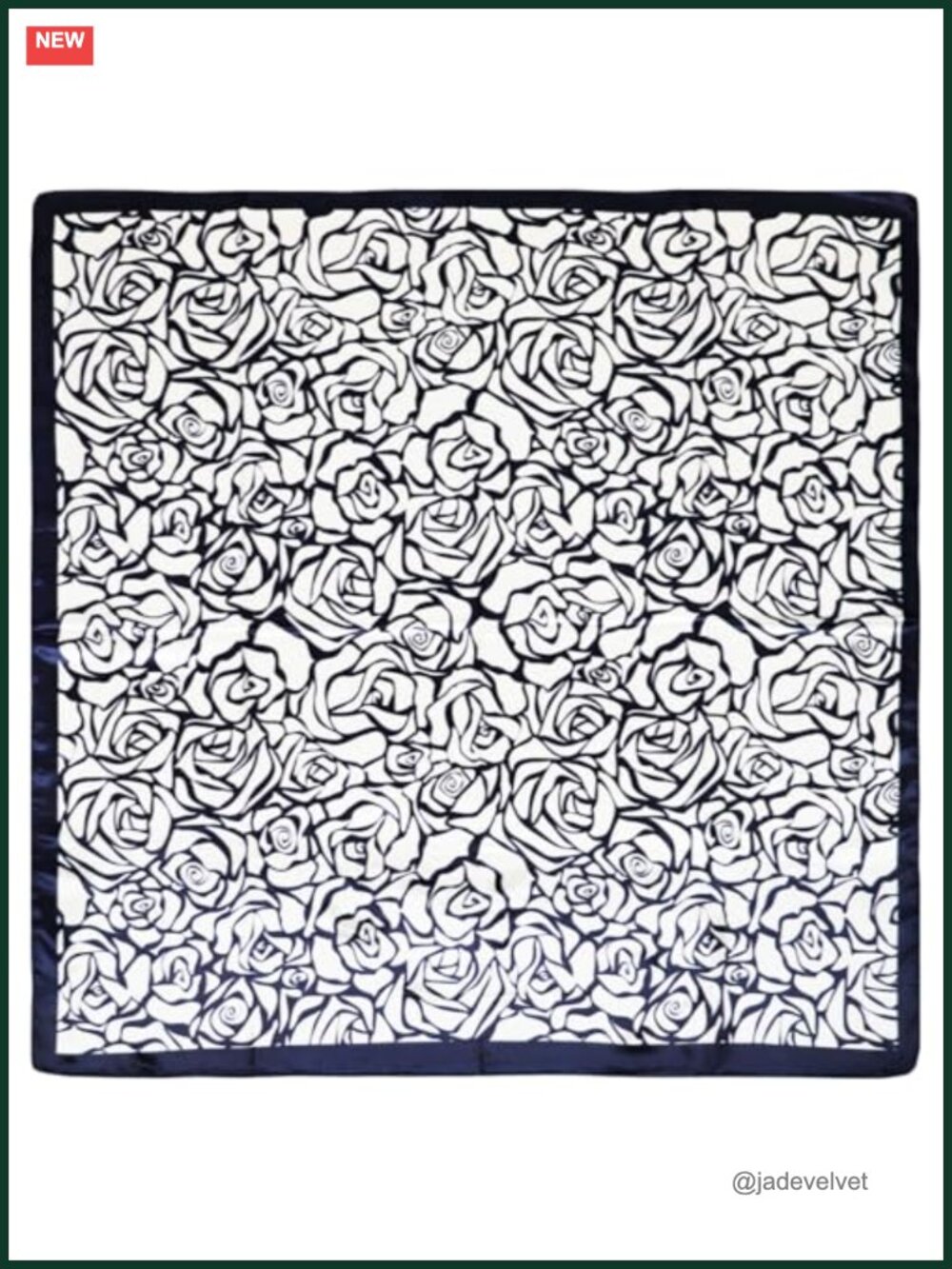 Satin Head Scarf for Women Silk Like Hair Wrap, 35x35 in Square Bandana, Sleep - Picture 5 of 5